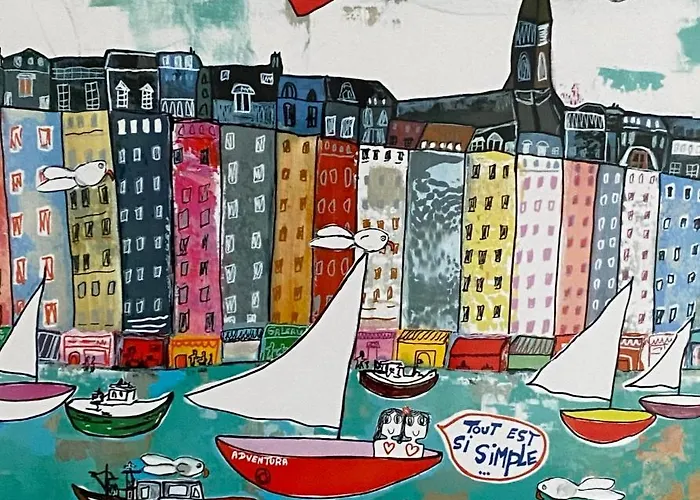 Accommodatie bij particulieren D'hotes Du Carre Des Arts Honfleur